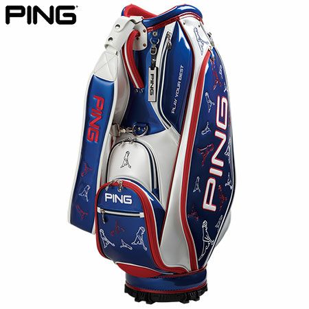 ピンキャディバッグ