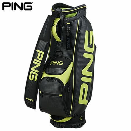 ピンキャディバッグ