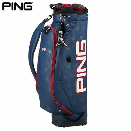 ピンキャディバッグ