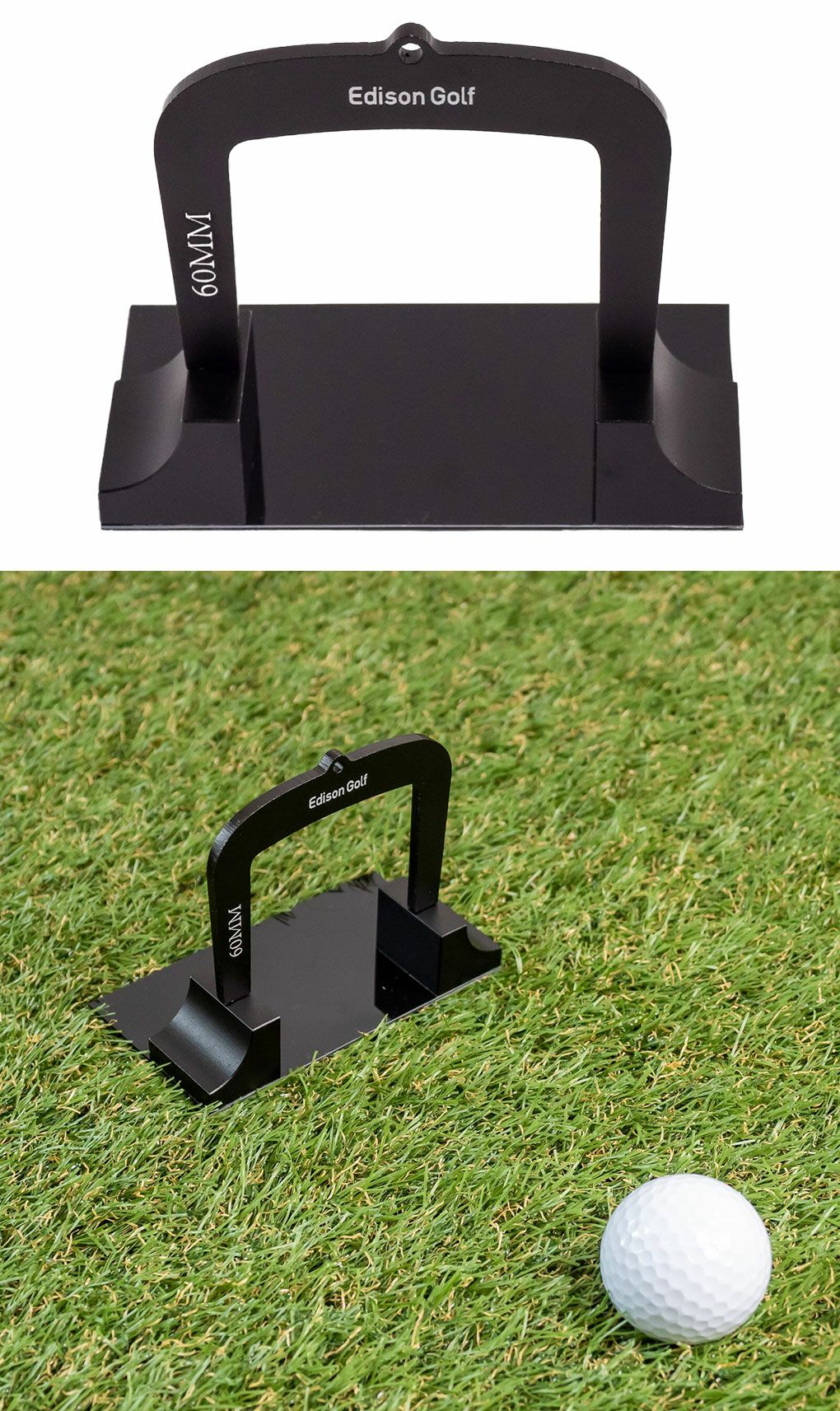 毎日発送】PUTTER LINE GATE パターラインゲート 台座付60M パター練習