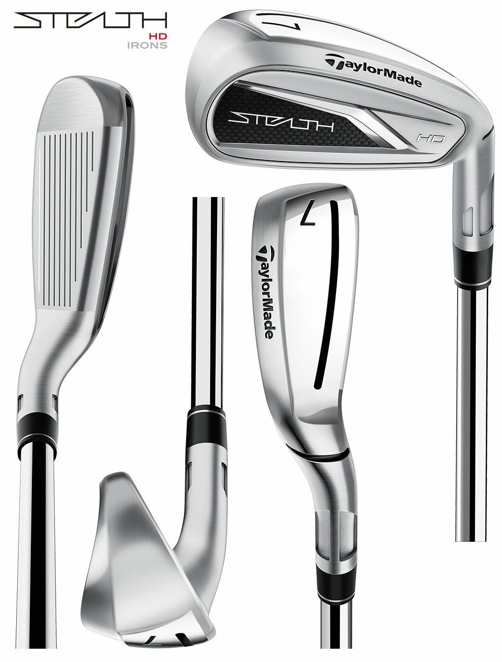 テーラーメイドステルス ステルス／STEALTH ウィメンズ アイアン 5本セット（#7〜PW、AW、SW