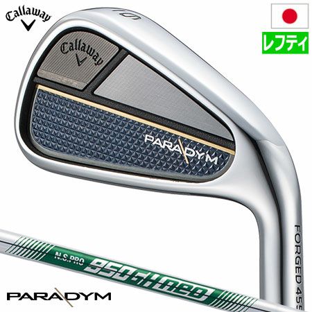 レフティ】キャロウェイ PARADYM パラダイム アイアン 5本セット(6I-PW