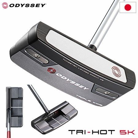 毎日発送】オデッセイ TRI-HOT 5K TRIPLE WIDE CS パター メンズ 右用
