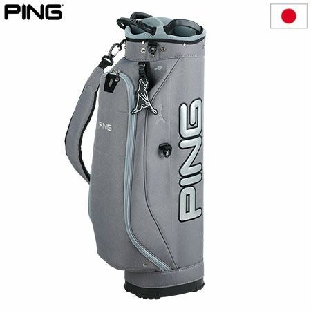 PING キャディバッグ グレー ピン PING キャディバッグ CB-P2302 ワンポケット サステナブル 9型 47