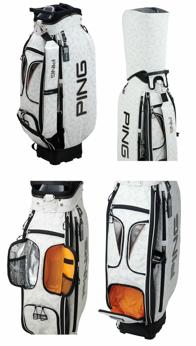 ピンキャディバッグ