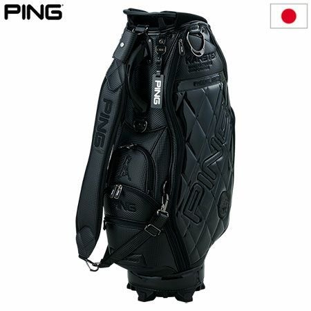 ピン PING キャディバッグ CB-B2301 MR. ブラックアウト 9.5型 47