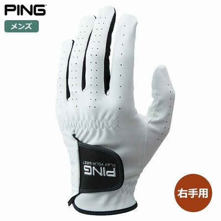 ピン PING GL-P2301 羊革グローブ 右手用 メンズ ゴルフグローブ 2023