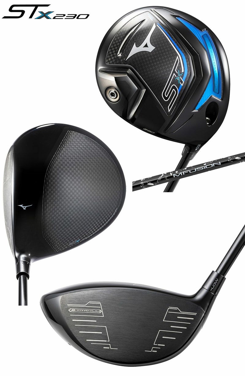 ミズノST-X230ドライバーメンズ右用22MFUSIONDカーボンシャフト日本正規品2023年モデル