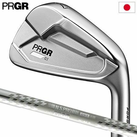 プロギア PRGR 01 アイアン 5本組(6I-PW) メンズ スペックスチール Ver