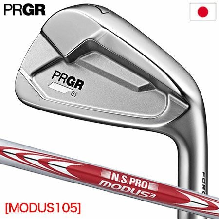 プロギア PRGR 01 アイアン 5本組(6I-PW) メンズ N.S.PRO MODUS3 105