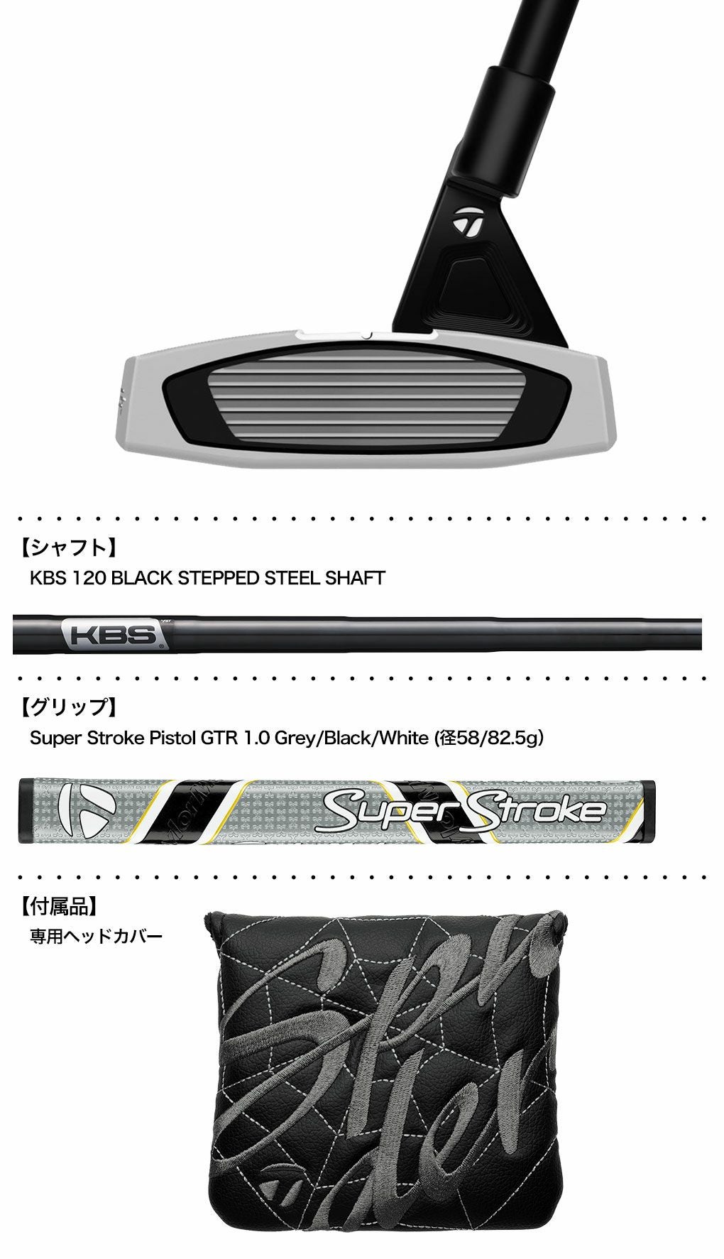 スパイダーGTXパター