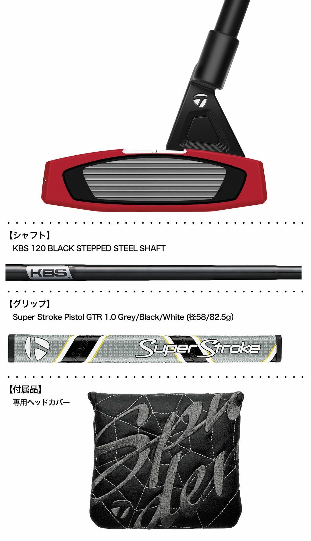 スパイダーGTXパター