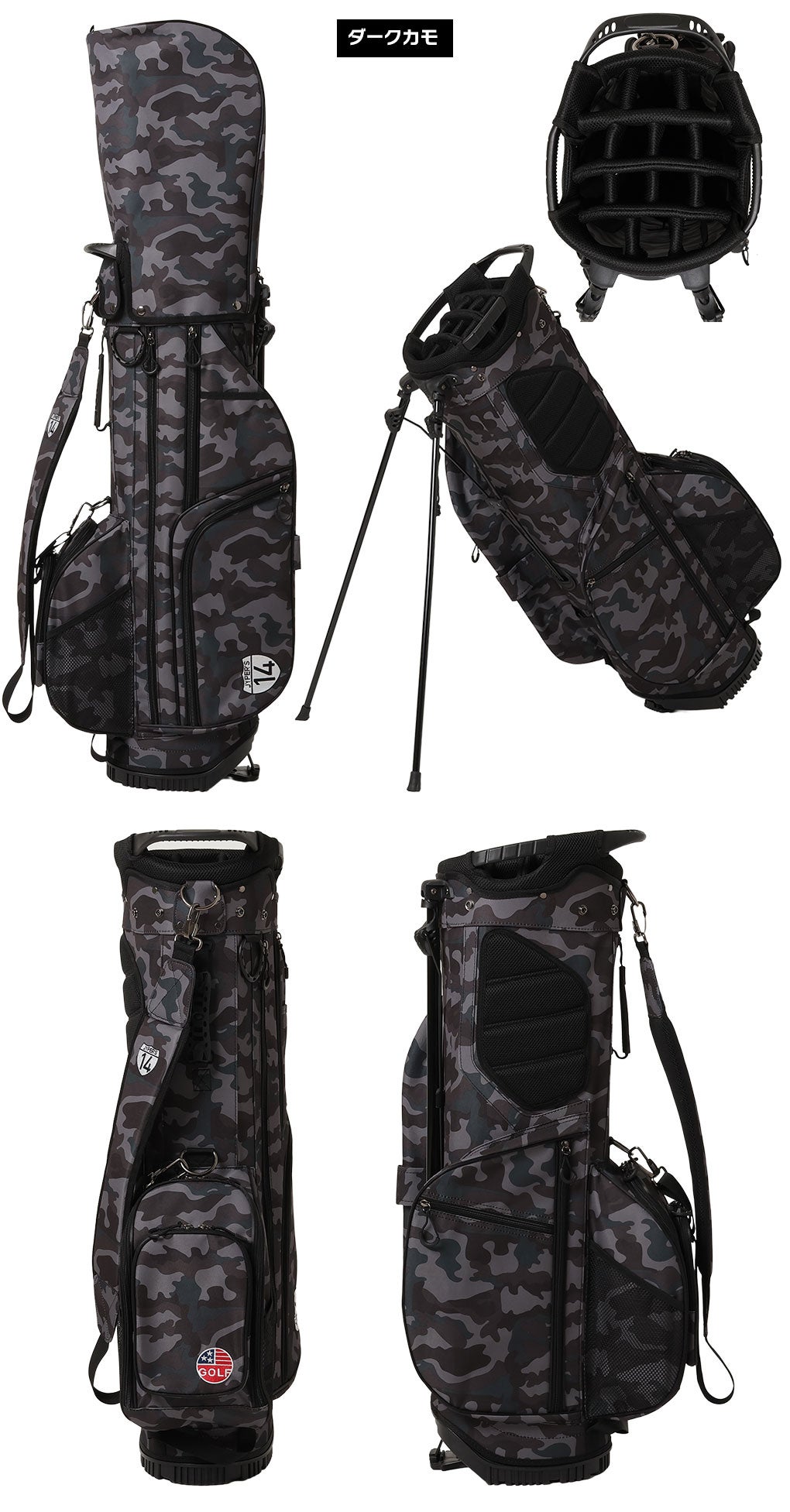 OOWLS14分割スタンドキャディバッグ9.5型軽量47インチ対応JYPRF23FSB2023年モデル