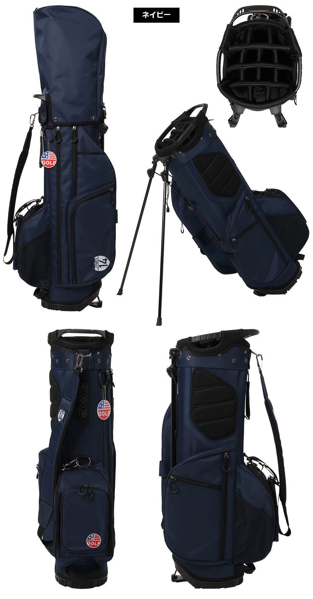 OOWLS14分割スタンドキャディバッグ9.5型軽量47インチ対応JYPRF23FSB2023年モデル