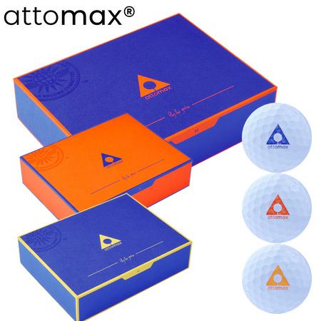 世界一飛ぶボール Attomax medium 1スリーブ 3球入 アトマックス A+級