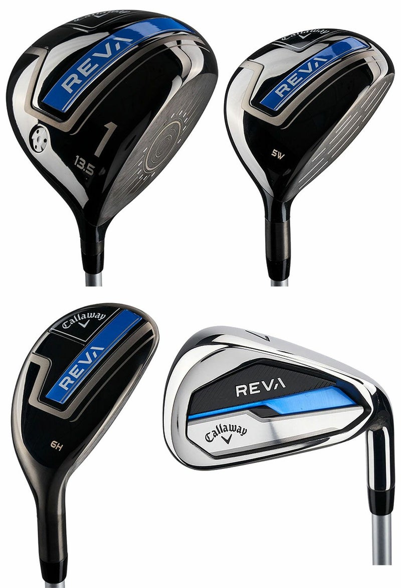 キャロウェイ_REVAパッケージセット_レディース_クラブセット_キャディバッグ付