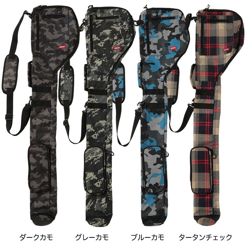 ゴルフクラブケース軽量大容量8本以上収納OOWLSショルダーソフトクラブケースJYPRF23SDC練習用コンパクトキャディーバッグ男女兼用