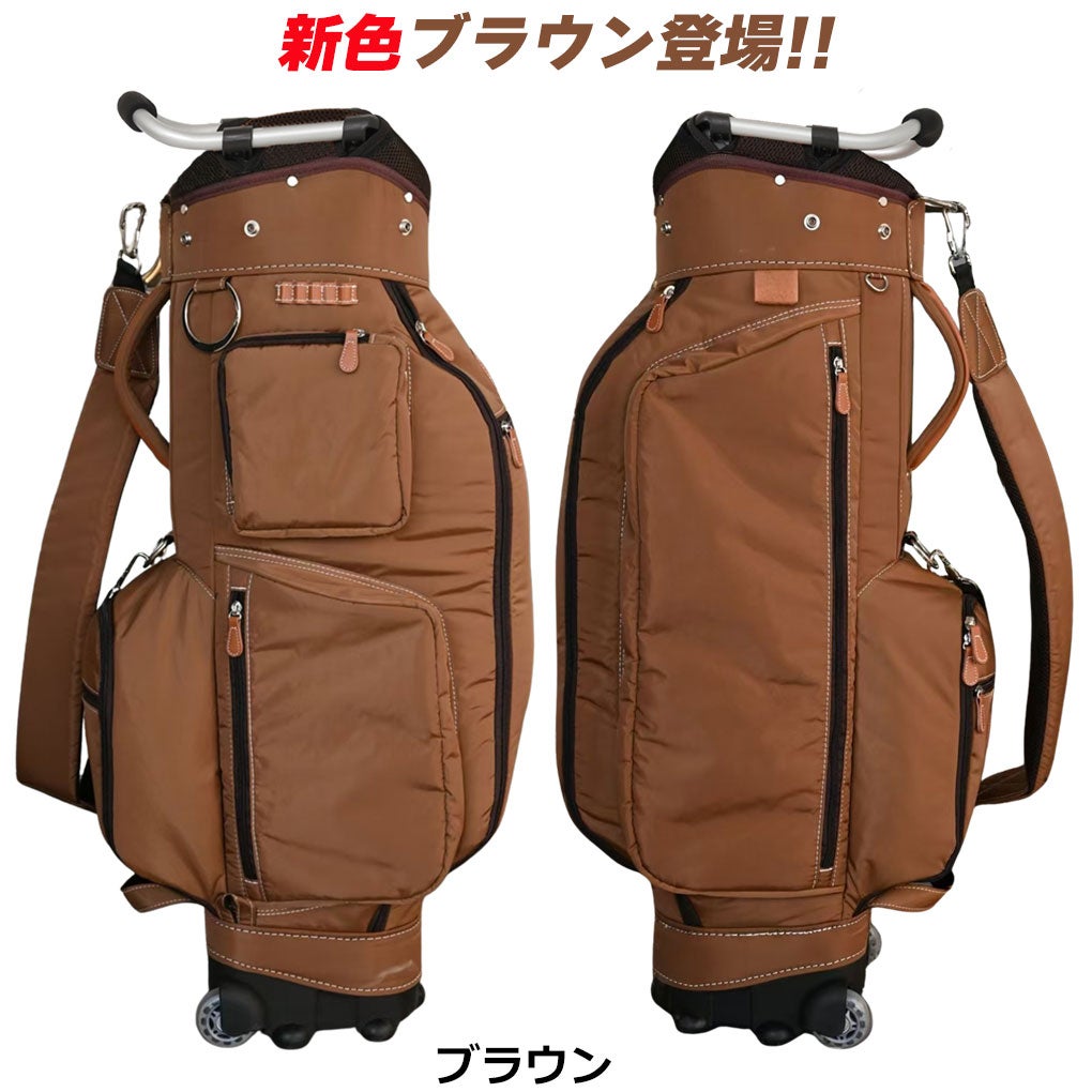 ゴルフバックキャディバックOOWLSキャスター付きキャディバッグ9.5型47インチ対応JYPRF23TCB2023年モデルジーパーズオリジナル【土日祝も発送】