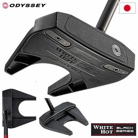 毎日発送】オデッセイ WHITE HOT BLACK SEVEN CS パター メンズ 右用