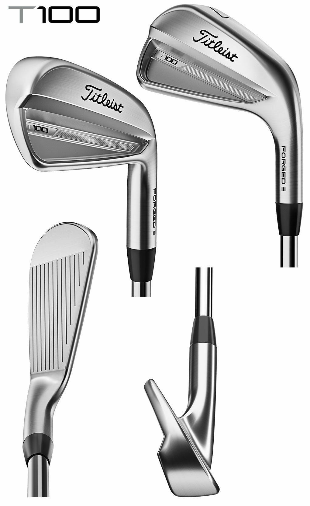 タイトリスト T100 アイアン 6本セット #5-#9、P メンズ 右用 Dynamic