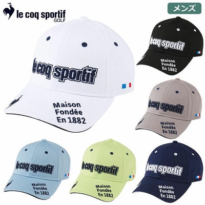 ルコック定番ロゴキャップQGBVJC00メンズlecoqsportifGOLF2023春夏モデル日本正規品