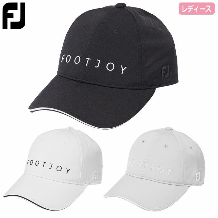 フットジョイWOMEN'SFOOTJOYロゴキャップFH23AWLCレディースFOOTJOY2023秋冬モデル日本正規品