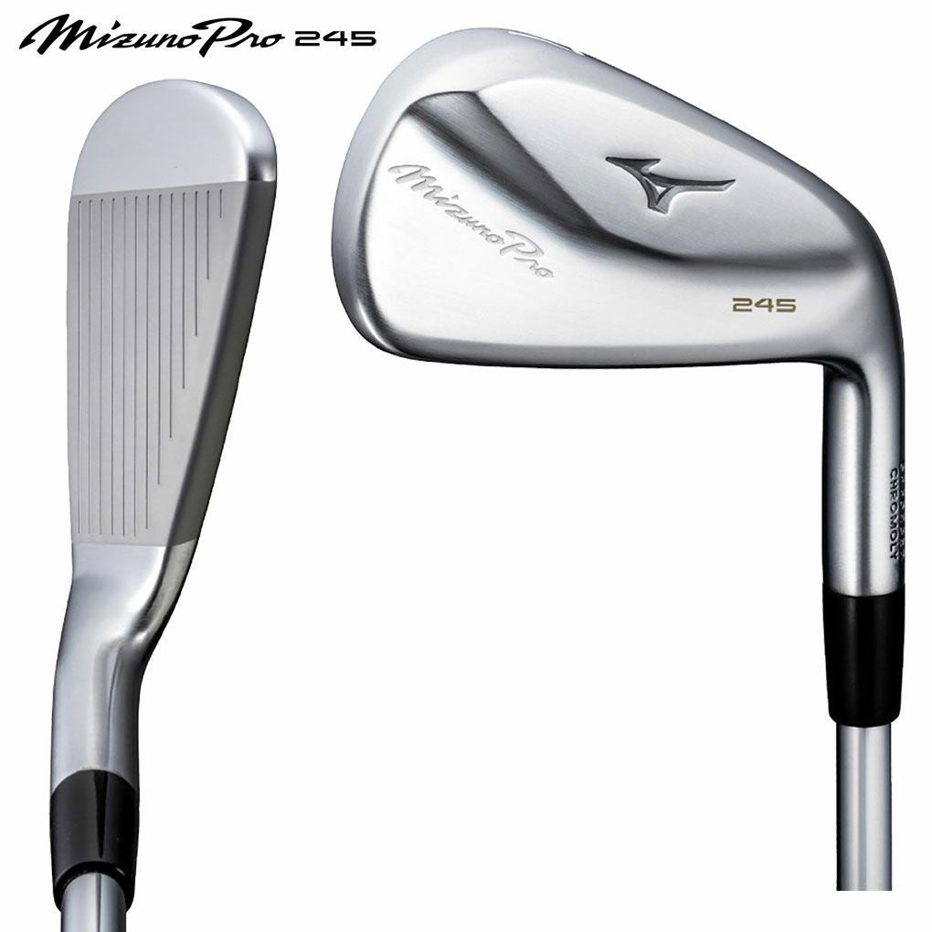 ミズノ ミズノプロ245/TRAVIL 105s 毎日発送】ミズノ Mizuno Pro 245 アイアン 単品(No.3、4) メンズ 右用
