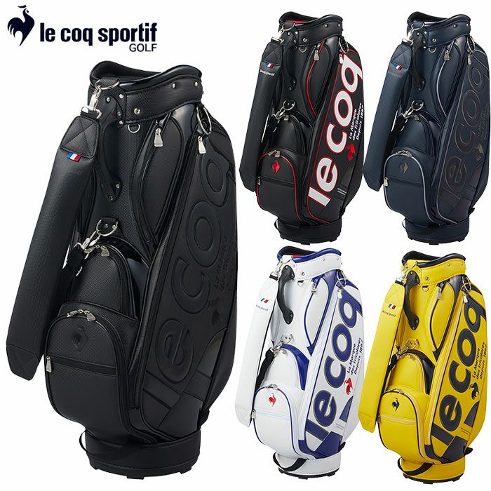 ルコック大口径キャディバッグ9.5型47インチ対応QQBWJJ04lecoqsportifGOLF2023年モデル日本正規品