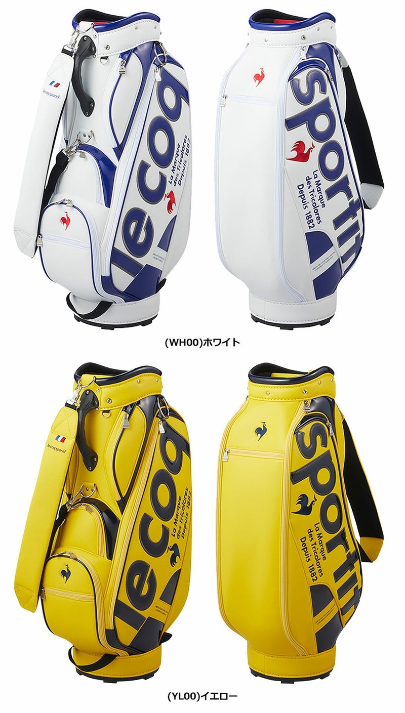 ルコック大口径キャディバッグ9.5型47インチ対応QQBWJJ04lecoqsportifGOLF2023年モデル日本正規品