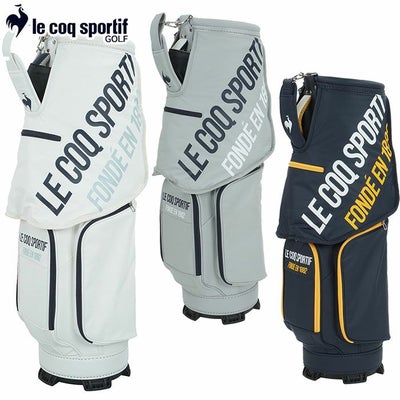 ルコックフード一体型キャディバッグ9型47インチ対応QQBWJJ06lecoqsportifGOLF2023年モデル日本正規品