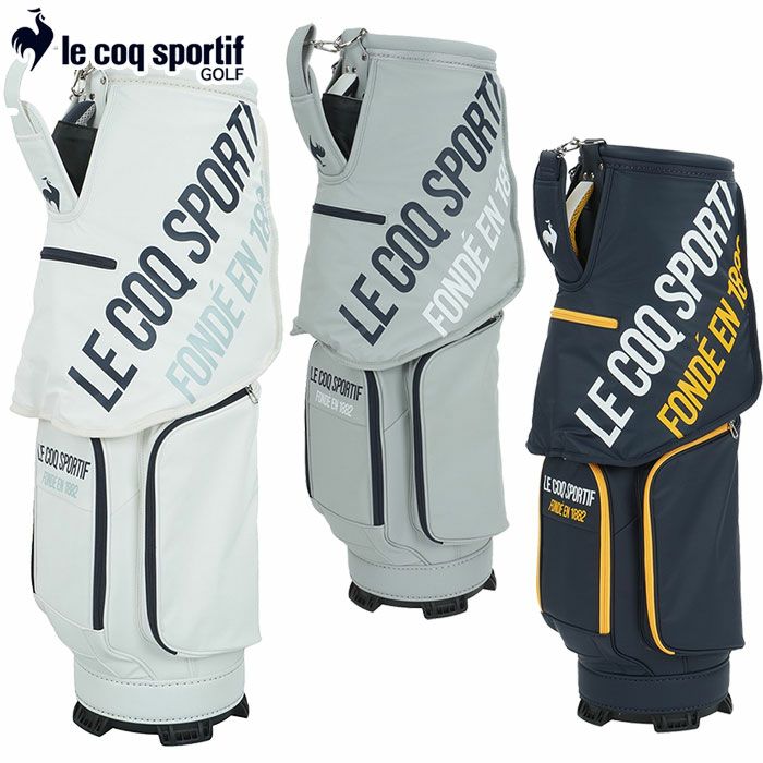 ルコックフード一体型キャディバッグ9型47インチ対応QQBWJJ06lecoqsportifGOLF2023年モデル日本正規品