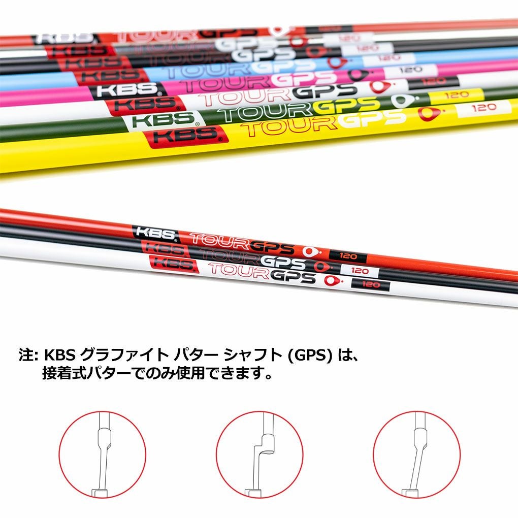 毎日発送】KBS GPS GRAPHITE PUTTER SHAFT パター用 カーボンシャフト