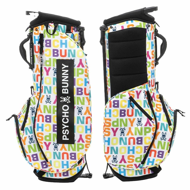 サイコバニーMULTIPLELOGOキャディバッグ9型46ｲﾝﾁ対応PBMG3FC7PsychoBunny