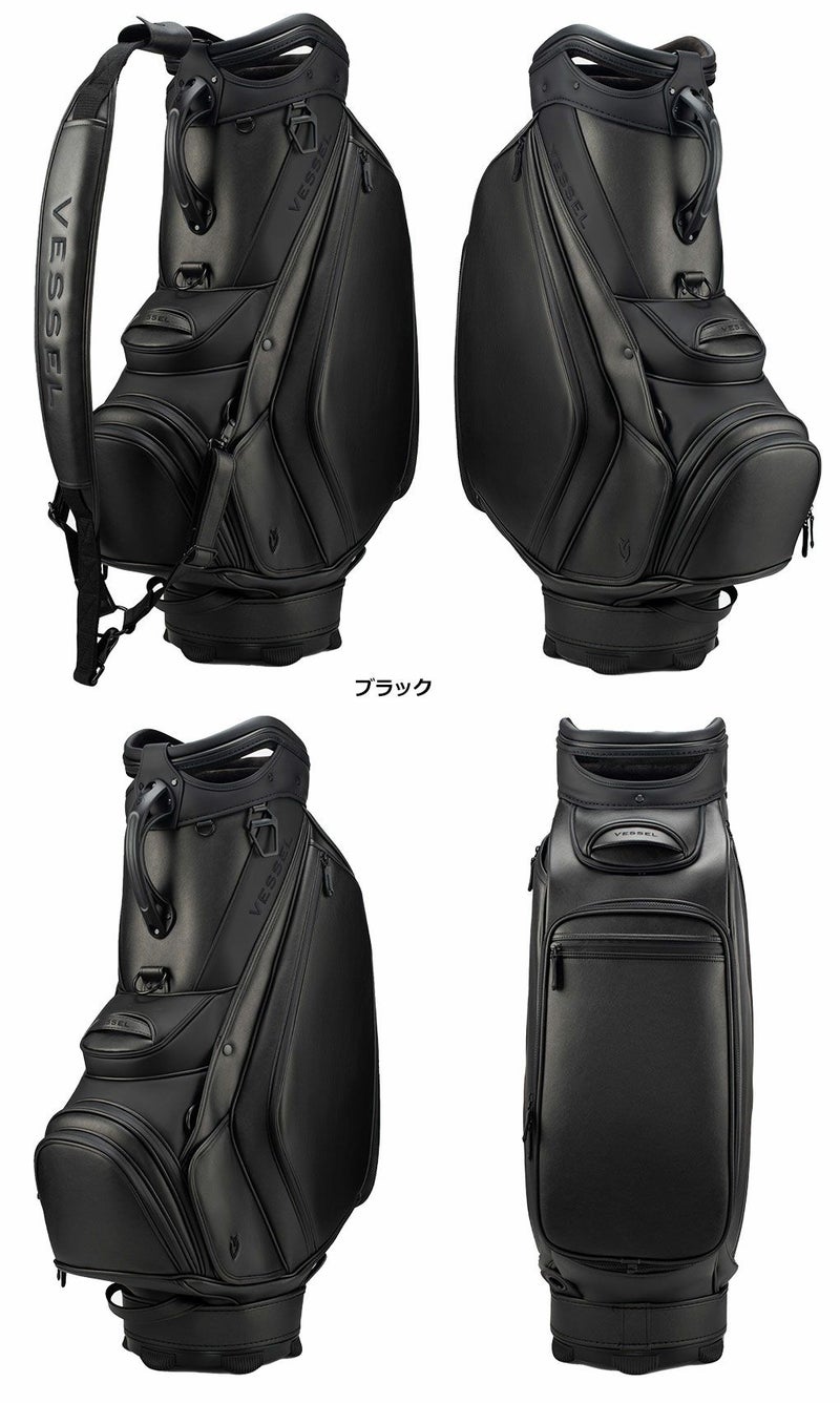 VESSELPrime2.0Staffキャディバッグ9.5型6分割ベゼル2023年モデルUSA直輸入品