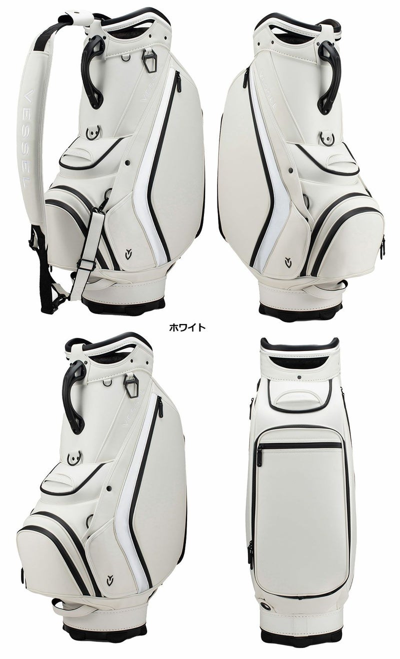 VESSELPrime2.0Staffキャディバッグ9.5型6分割ベゼル2023年モデルUSA直輸入品