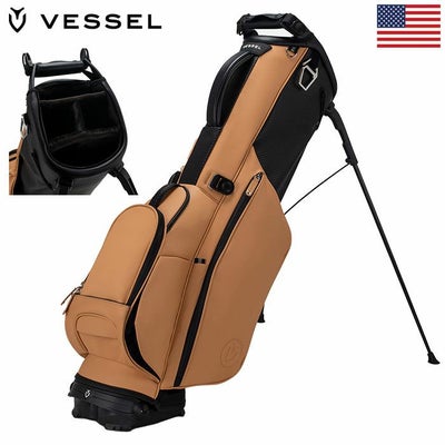 VESSELVLX2.0Standキャディバッグスタンドバッグ8.5型4分割ベゼル2023年モデルUSA直輸入品