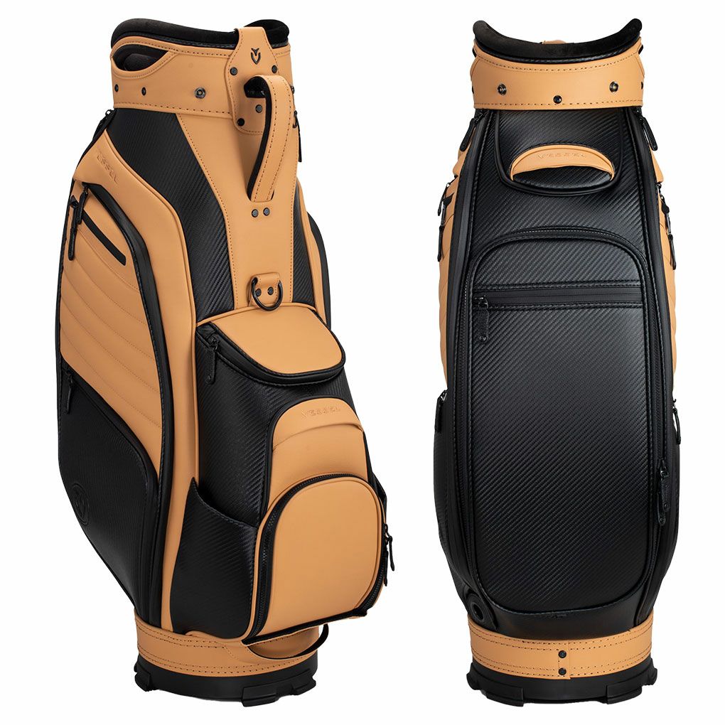 VESSELLuxMidsizeStaffキャディバッグ9.5型6分割ベゼル2023年モデルUSA直輸入品