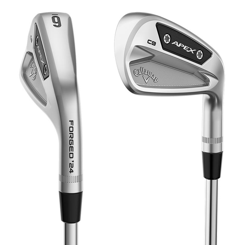 キャロウェイAPEXCBアイアン6本セット5-9,PWメンズ右用DynamicGoldMID115スチールシャフト2023年モデル日本正規品