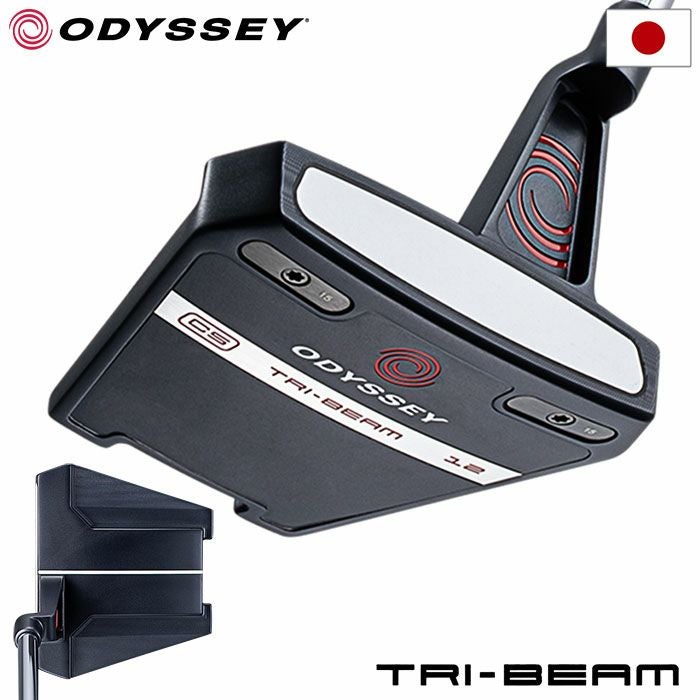 毎日発送】オデッセイ TRI-BEAM TWELVE CS パター メンズ 右用 STROKE
