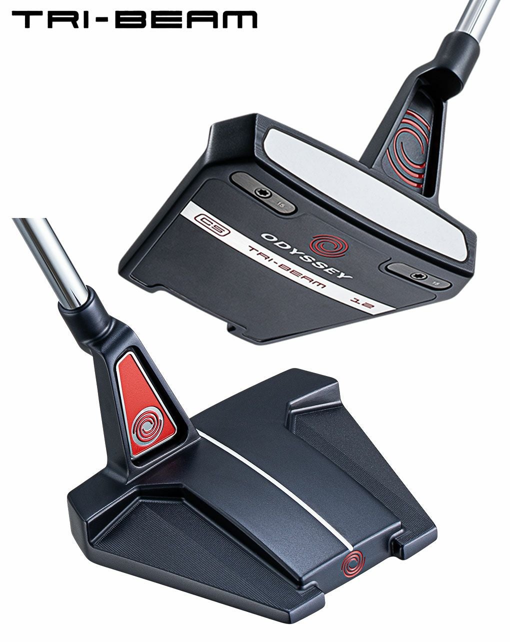 オデッセイ TRI-BEAM TWELVE CS パター メンズ 右用 STROKE LAB