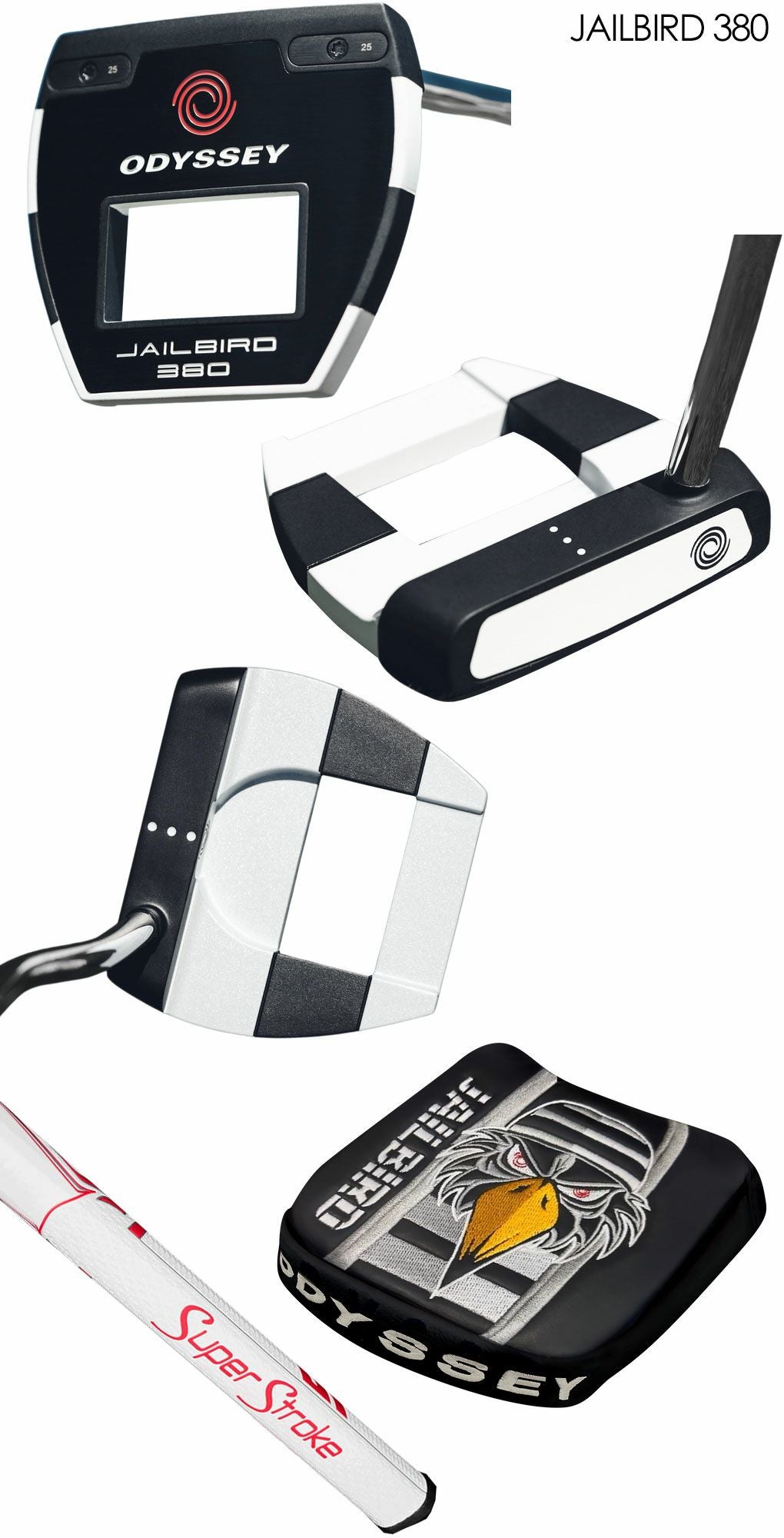 オデッセイLIMITEDEDITIONJAILBIRD380WHITEHOTパターメンズ右用39インチODYSSEYUSA直輸入品