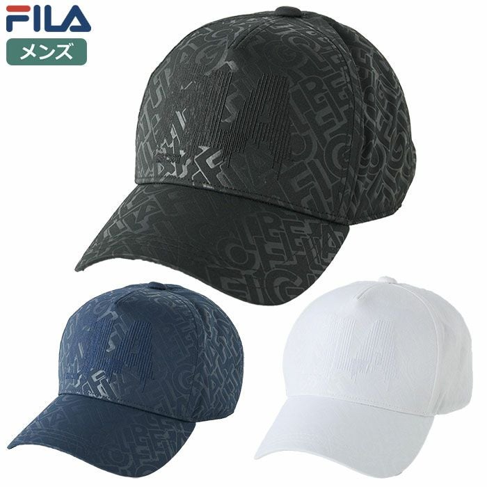 FILAGOLFエンボスPTキャップ783901メンズフィラゴルフ日本正規品2023秋冬モデル