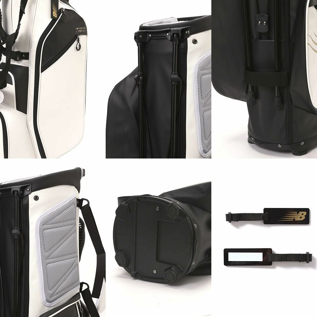 ニューバランスゴールドロゴキャディバッグ9型46インチ対応012-3980003newbalance日本正規品2023年モデル