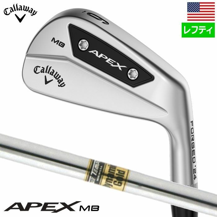 【値下げ】2021 Apex mb S200 5-9 PW 6本セット レフティ】キャロウェイ APEX MB アイアン 6本セット(5-9,PW) メンズ