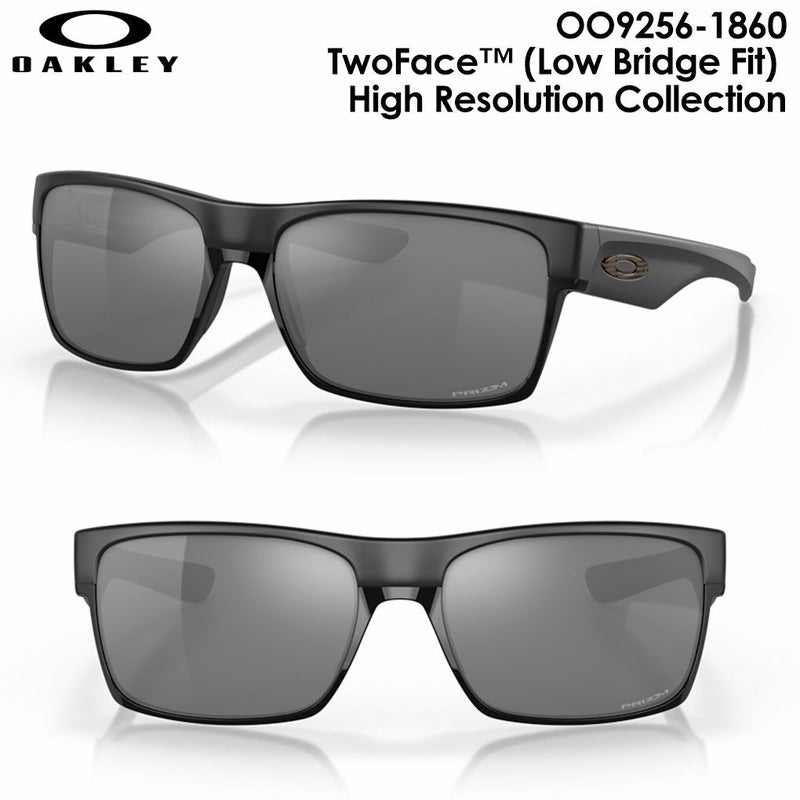 オークリーサングラスOO9256-1860TwoFace(LowBridgeFit)HighResolutionCollectionOAKLEY2023年モデル国内正規品