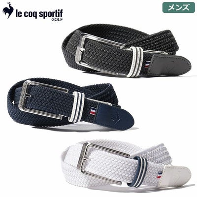 ルコックゴムメッシュベルトQGBSJH00メンズlecoqsportifGOLF2023年モデル日本正規品