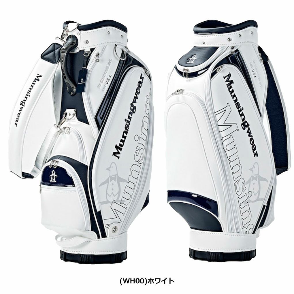 マンシングウェアスポーティデザインキャディバッグ9.5型MQBWJJ00Munsingwear2023年モデル日本正規品