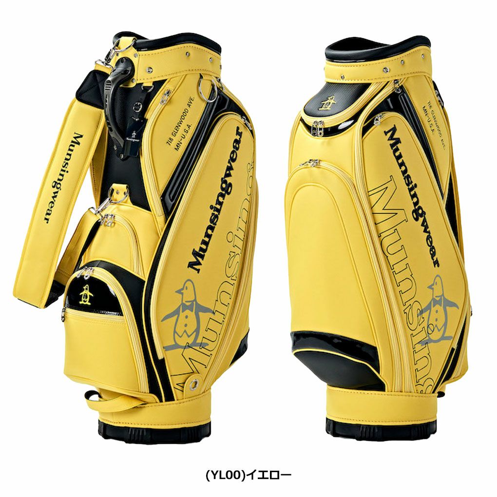 マンシングウェアスポーティデザインキャディバッグ9.5型MQBWJJ00Munsingwear2023年モデル日本正規品