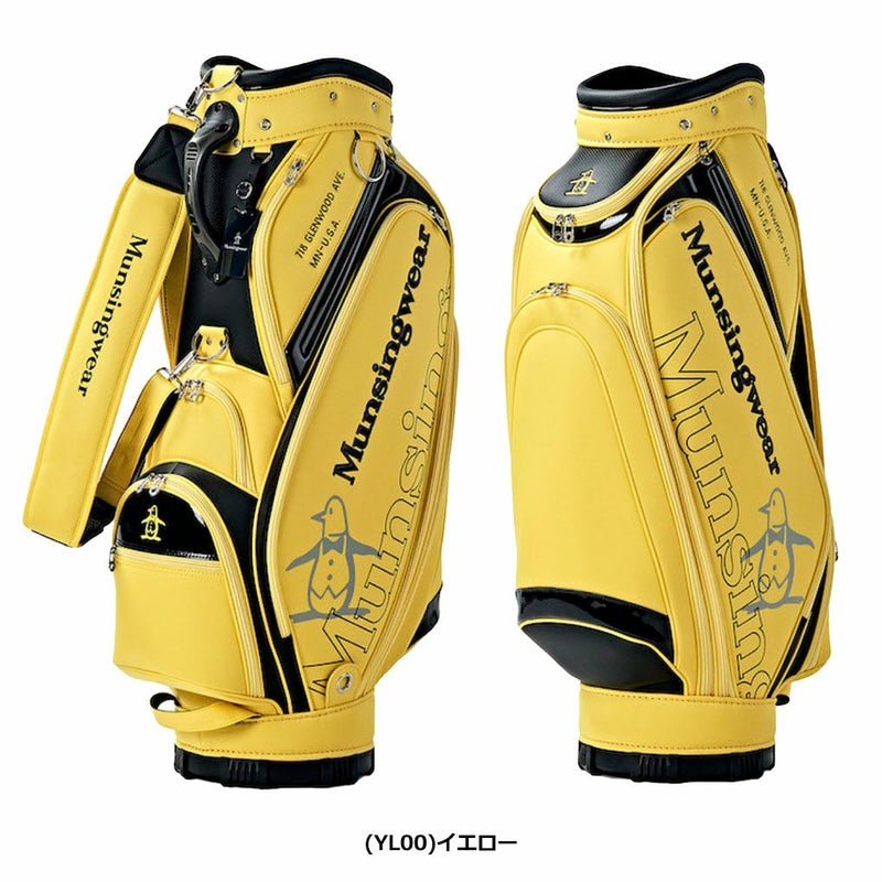 マンシングウェアスポーティデザインキャディバッグ9.5型MQBWJJ00Munsingwear2023年モデル日本正規品