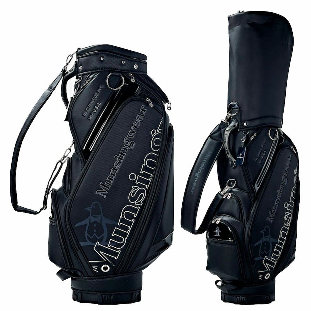 マンシングウェアスポーティデザインキャディバッグ9.5型MQBWJJ00Munsingwear2023年モデル日本正規品